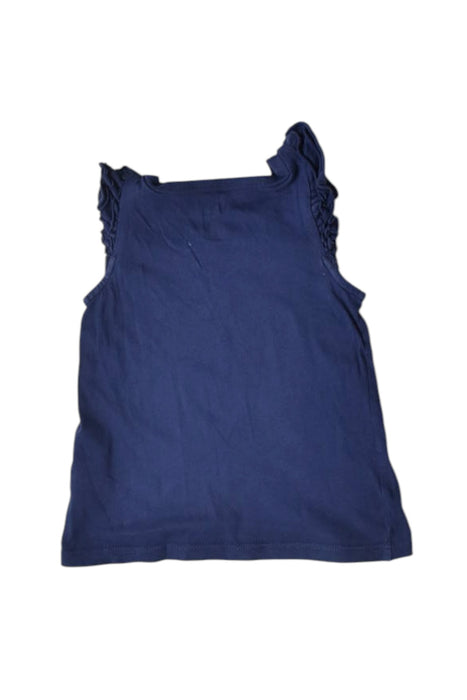 A Navy Sleeveless Tops from Polo Ralph Lauren in size 2T for girl. (Back View)