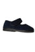 A Navy Flats from Pisamonas in size 18-24M for neutral. (Front View)