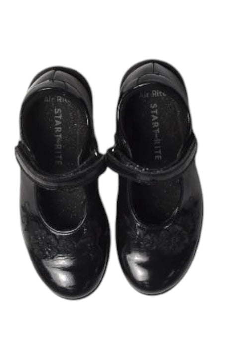 A Black Flats from Start-Rite in size 6T for girl. (Back View)