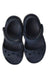 A Blue Sandals from Crocs in size 2T for neutral. (Back View)