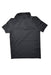 A Black Short Sleeve Polos from Adidas in size 7Y for boy. (Back View)