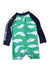 A  Wetsuits from Snapper Rock in size 6-12M for boy. (Back View)