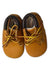 A Brown Casual Boots from Timberland in size 6-12M for boy. (Back View)