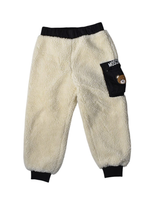 A Beige Casual Pants from Moschino in size 4T for neutral. (Front View)