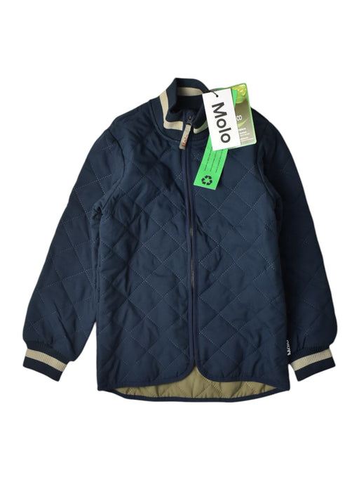 A Blue Puffer/Quilted Coats & Outerwear from Molo in size 7Y for boy. (Front View)
