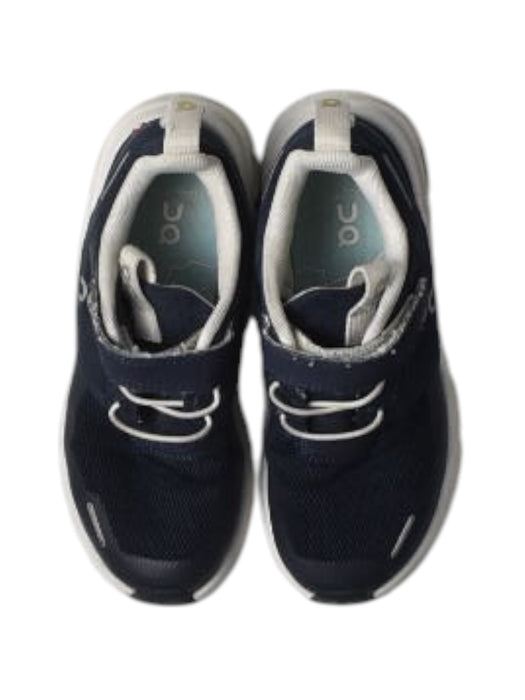 A Navy Sneakers from On  in size 4T for neutral. (Back View)