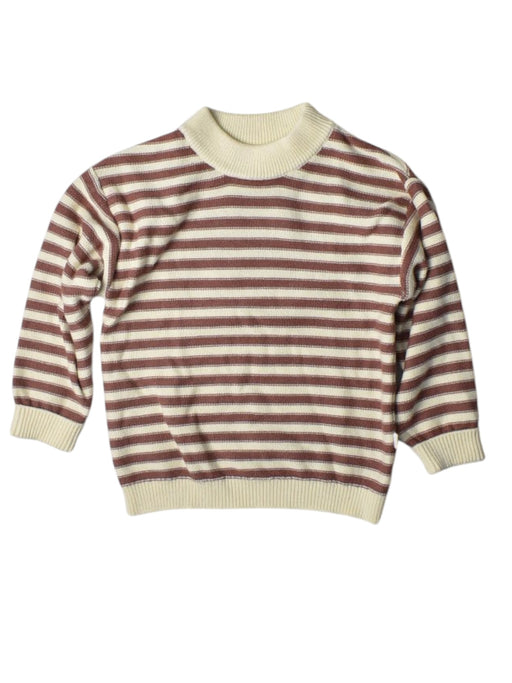 A Brown Knit Sweaters from Mori in size 2T for boy. (Front View)