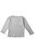 A Grey Long Sleeve T Shirts from Petit Bateau in size 3T for neutral. (Back View)