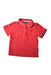 A Red Short Sleeve Polos from Joules in size 4T for boy. (Front View)
