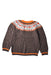 A Orange Knit Sweaters from Jojo Maman Bébé in size 2T for boy. (Back View)