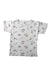 A Grey Short Sleeve T Shirts from Petit Bateau in size 3T for boy. (Front View)