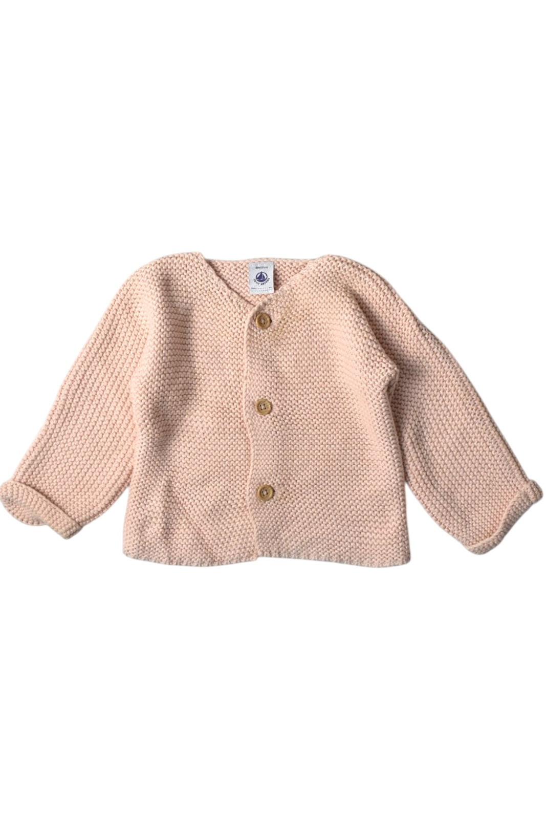 Beige Petit Bateau Cardigan 18M — Retykle Singapore