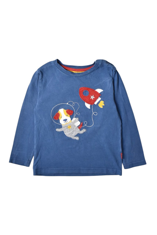 A Blue Long Sleeve T Shirts from Kyte Baby in size 3T for boy. (Front View)
