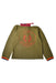 A Green Long Sleeve Polos from Jacadi in size 4T for girl. (Back View)