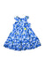 A Blue Sleeveless Dresses from Mayoral in size 2T for girl. (Front View)