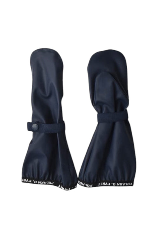 A Navy Gloves & Mittens from Polarn O. Pyret in size 12-18M for neutral. (Front View)