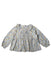 A Blue Long Sleeve Tops from Tartine et Chocolat in size 2T for girl. (Front View)