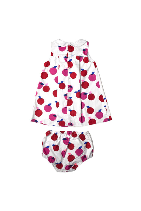A Multicolour Dress Sets from Jacadi in size 2T for girl. (Back View)