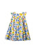 A Multicolour Sleeveless Dresses from Petit Bateau in size 2T for girl. (Front View)