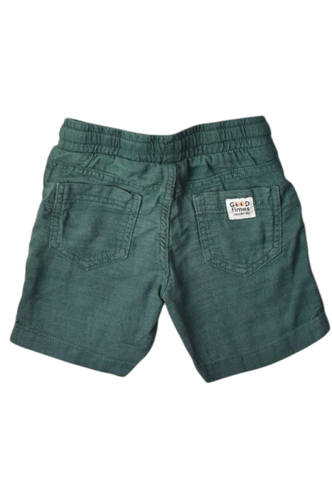 A Green Shorts from Jack & Milly in size 2T for boy. (Back View)