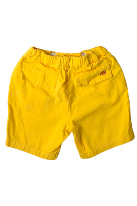 A Yellow Shorts from Elly in size 3T for boy. (Back View)