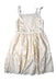 A Ivory Sleeveless Dresses from Self-portrait in size 12Y for girl. (Front View)