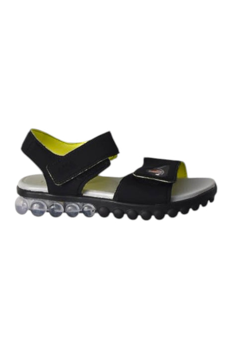 A Black Sandals from Bibi in size 7Y for girl. (Front View)