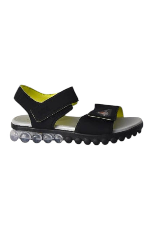 A Black Sandals from Bibi in size 7Y for girl. (Front View)