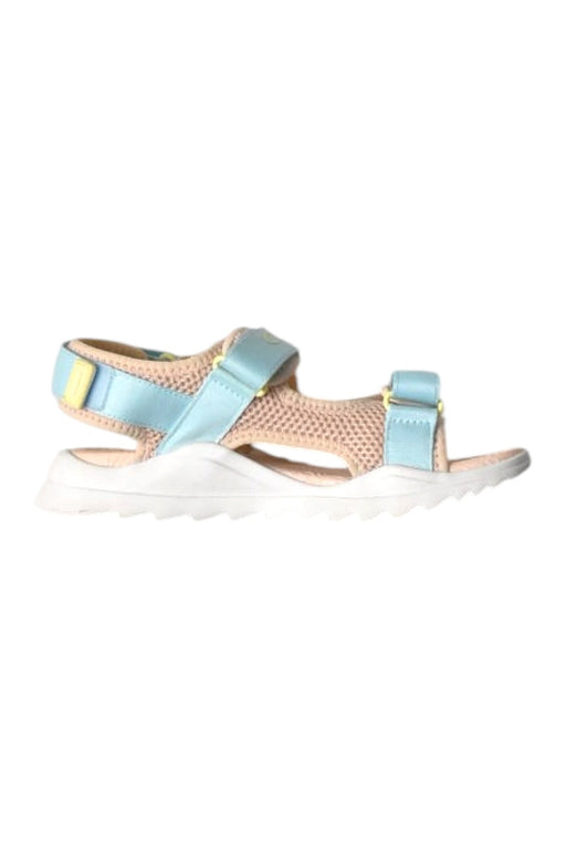 A Blue Sandals from Champion in size 10Y for girl. (Front View)