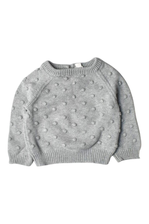 A Grey Knit Sweaters from Jamie Kay in size 12-18M for neutral. (Front View)