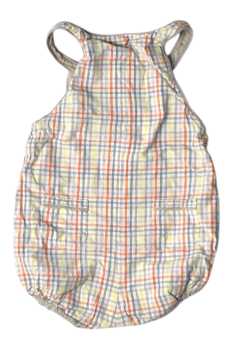 A Multicolour Sleeveless Rompers from Chateau de Sable in size 6-12M for boy. (Back View)