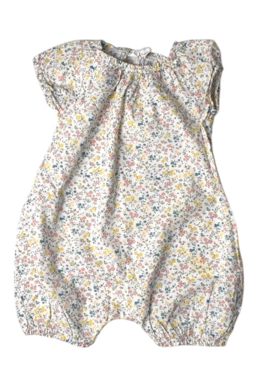A Multicolour Short Sleeve Rompers from Chateau de Sable in size 3-6M for girl. (Front View)
