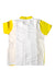 A Yellow Short Sleeve Polos from United Colors Of Benetton in size 10Y for girl. (Back View)