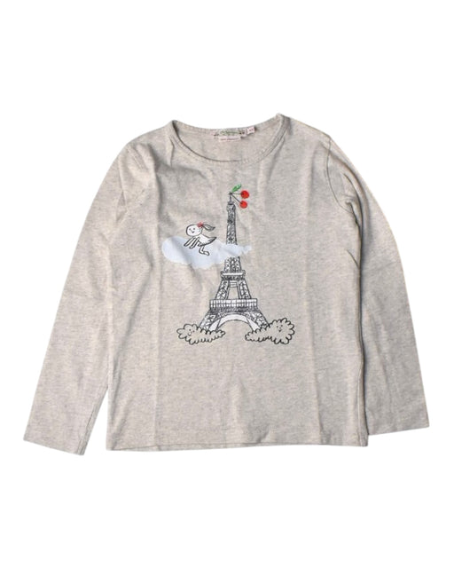 A  Long Sleeve T Shirts from Bonpoint in size 6T for girl. (Front View)