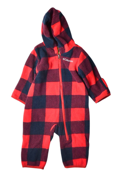 A Red Snowsuits from Columbia in size 3-6M for neutral. (Front View)