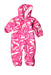 A Pink Snowsuits from Columbia in size 6-12M for girl. (Front View)