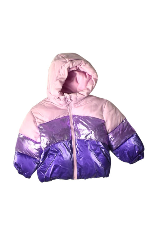 A Pink Puffer/Quilted Coats & Outerwear from Rothschild in size 12-18M for girl. (Front View)