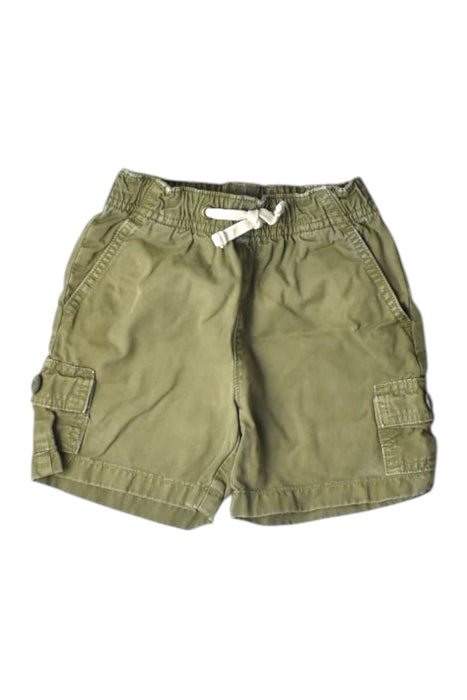 A Green Shorts from Crewcuts in size 2T for boy. (Front View)