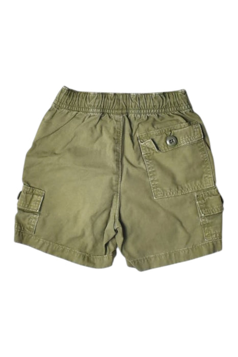 A Green Shorts from Crewcuts in size 2T for boy. (Back View)