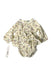 A Ivory Long Sleeve Rompers from Nicole Miller in size 6-12M for girl. (Back View)