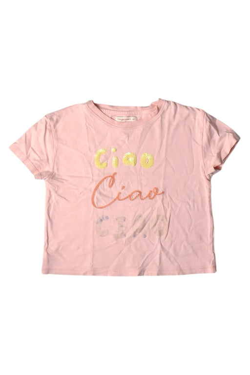 A Pink Short Sleeve T Shirts from Jacadi in size 0-3M for boy. (Front View)
