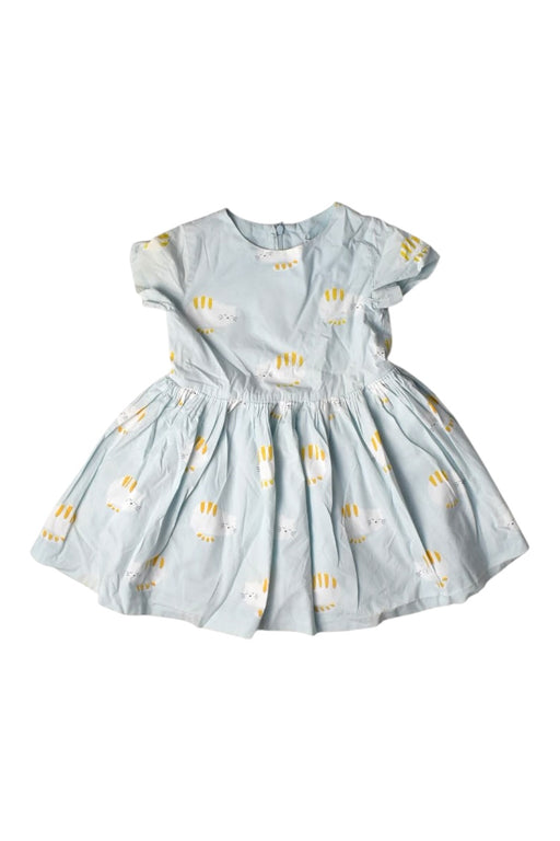 A Blue Short Sleeve Dresses from Hanna Andersson in size 12-18M for boy. (Front View)