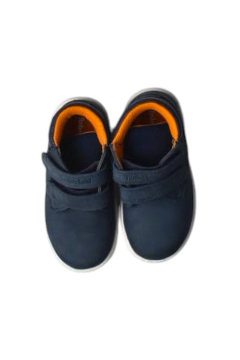A Navy Sneakers from Timberland in size 18-24M for boy. (Back View)