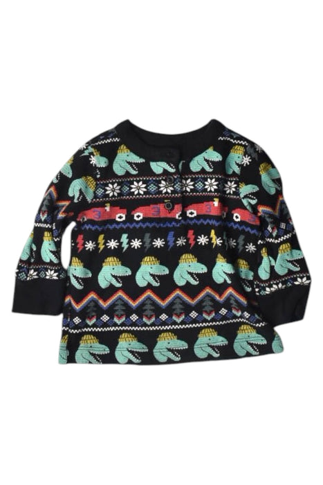A Black Long Sleeve Tops from Hanna Andersson in size 12-18M for boy. (Front View)