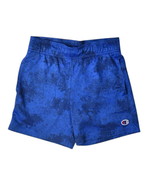 A Blue Shorts from Champion in size 7Y for boy. (Front View)