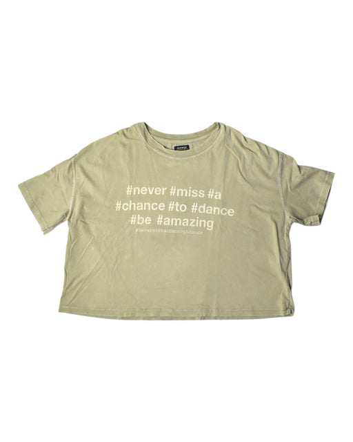 A Beige Short Sleeve T Shirts from Genwoo Kids in size 10Y for boy. (Front View)