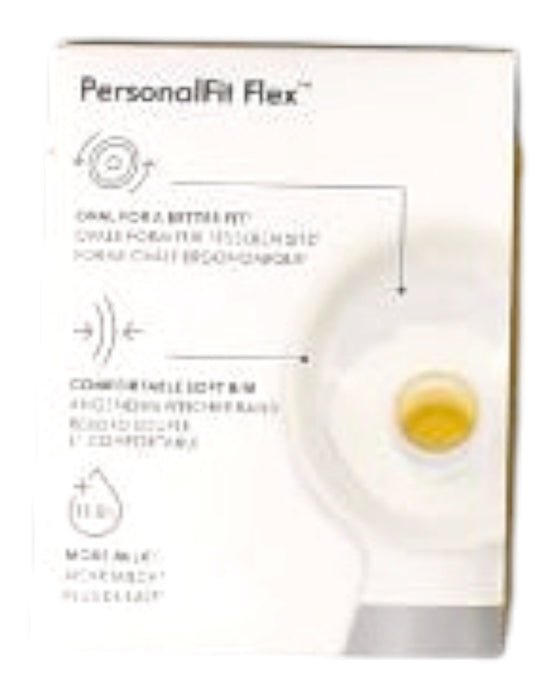 A Yellow Bibs from Medela in size O/S for maternity. (Back View)