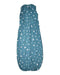 A Teal Sleepsacs from ErgoPouch in size 6-12M for boy. (Back View)