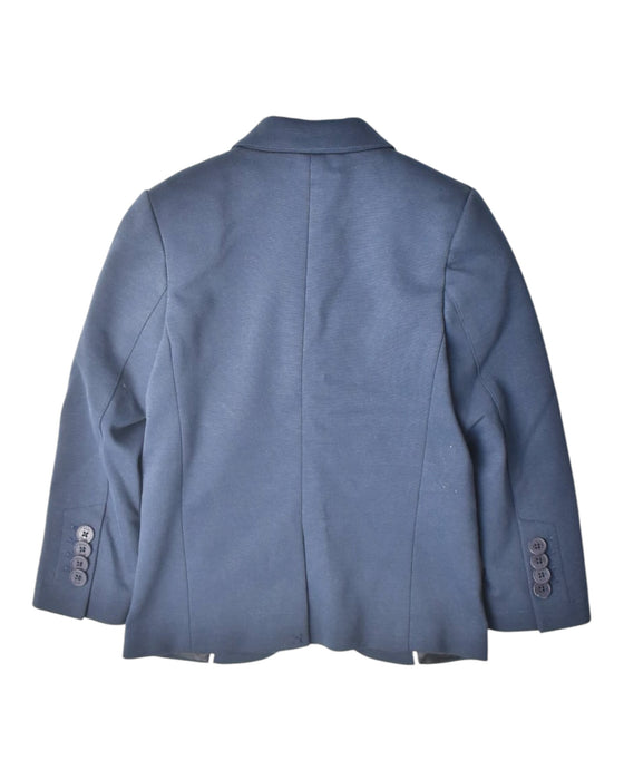 A Navy Blazers from Boss in size 4T for boy. (Back View)