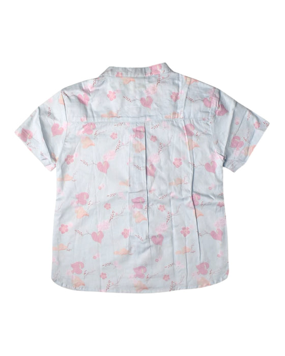 A  Short Sleeve Shirts from Elly in size 5T for boy. (Back View)